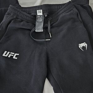 UFC  Black Jogger Pants Womens SMALL